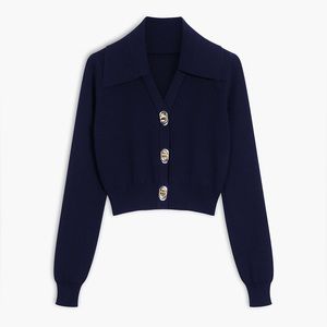 Commense Buckle Up Long Sleeve Knit Top NWT